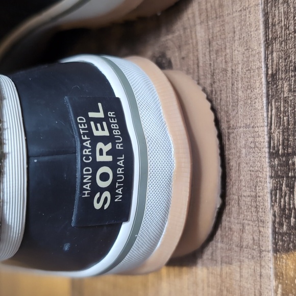 Sorel Joan of Arctic Waterproof Leather Boots Size 8.0 In Olive Green & Black - Picture 6 of 13